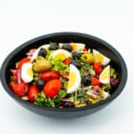 salade groene aangemaakte salade