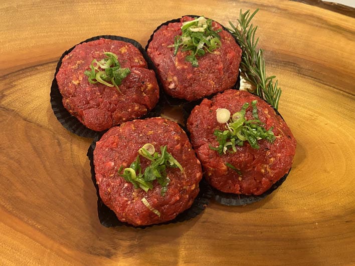 Duitse biefstuk vlees aanbiedingen