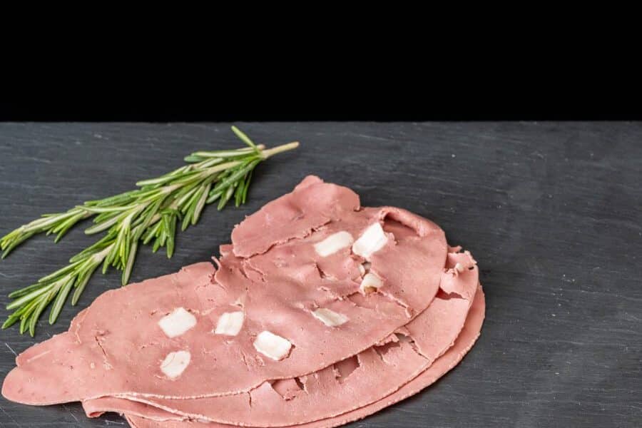 Runderlever vleeswaren aanbieding