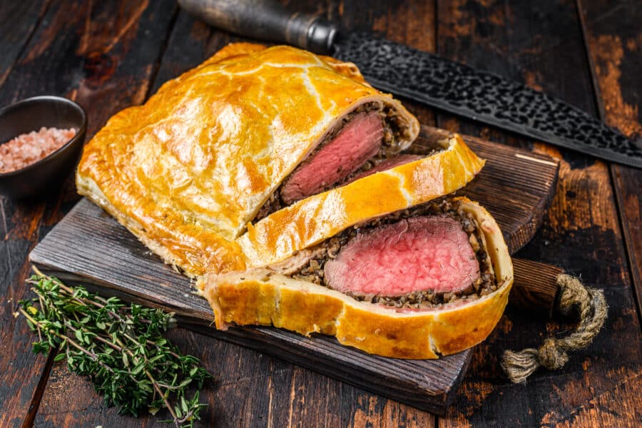 Ossenhaas in bladerdeeg beef wellington huisgemaakt