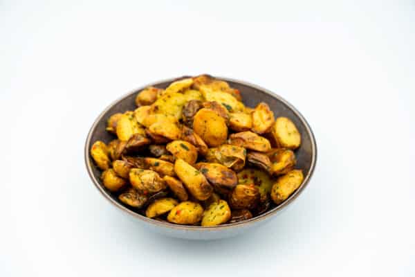 bijgerecht knoflook aardappelen