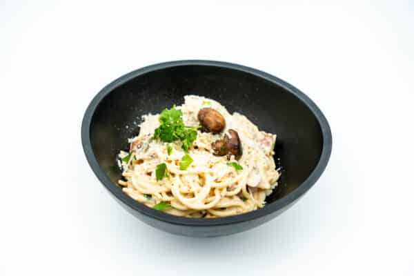 maaltijd pasta carbonara